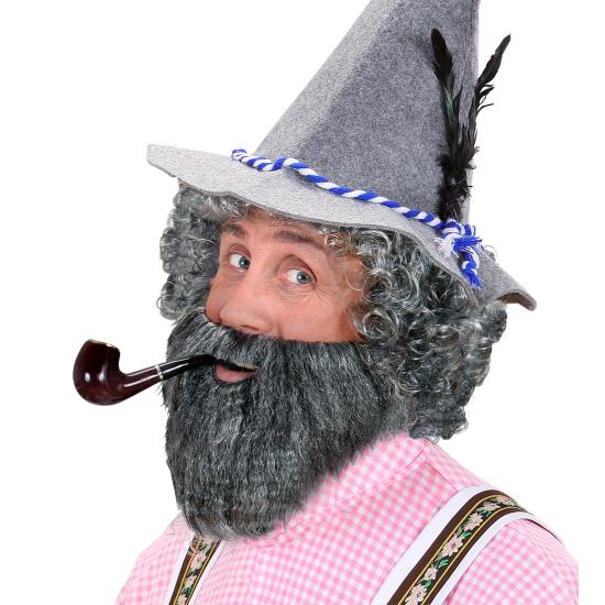 Barba para Personajes Variados en Gris Barba para Personajes Variados en Gris