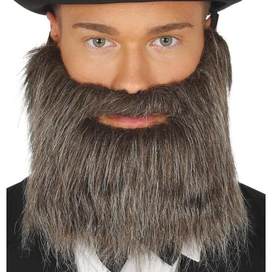 Barba y Bigote Gris Época Barba y Bigote Gris Época