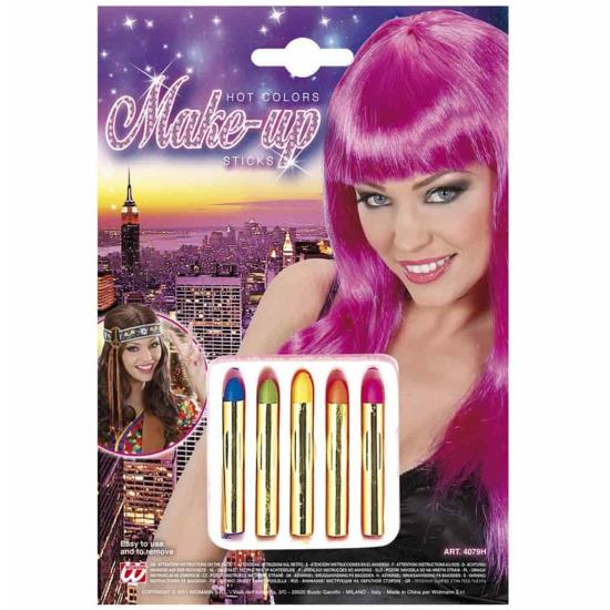 Barras Maquillaje Set de 5 pinturas Llamativas . Barras Maquillaje Set de 5 pinturas Llamativas .