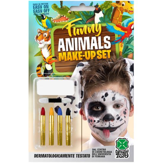 Base de maquillaje de dálmata + 4 lápices en blíster Base de maquillaje de dálmata + 4 lápices en blíster