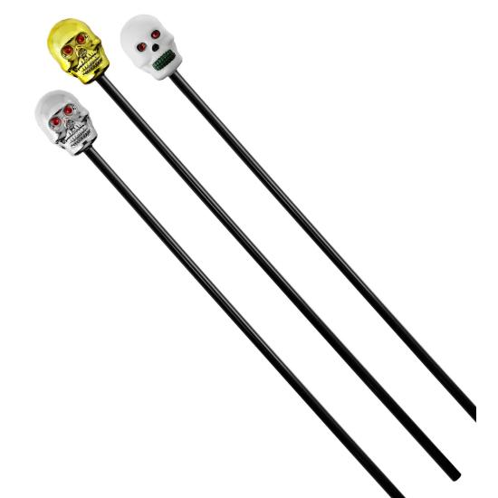 Bastón Calavera de 80 cms con sonido Bastón Calavera de 80 cms con sonido