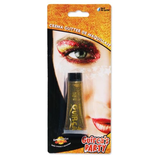 Blister Tubo Maquillaje Glitter 20 cc Oro Blister Tubo Maquillaje Glitter 20 cc Oro