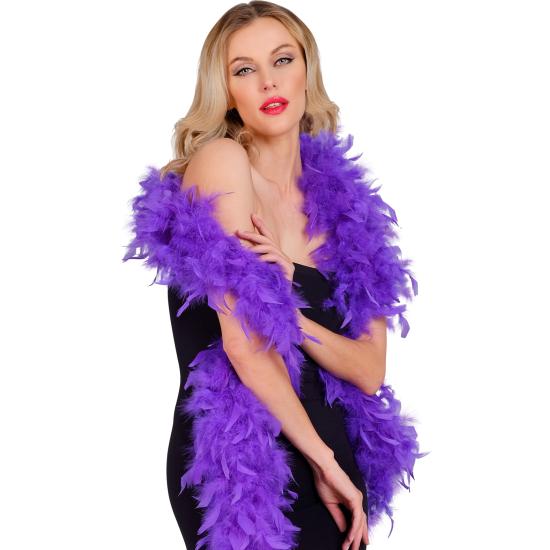 Boa de Plumas Morada – 1,80 m – 80 g Boa de Plumas Morada – 1,80 m – 80 g