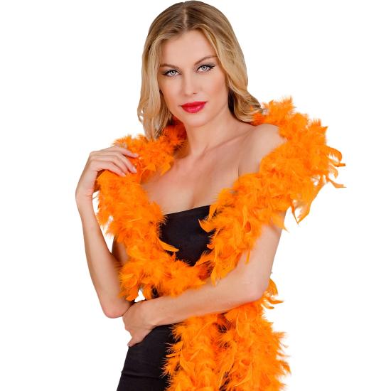 Boa de Plumas Naranja – 1,80 m – 80 g Boa de Plumas Naranja – 1,80 m – 80 g
