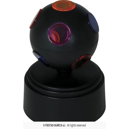 Bola de Discoteca LED Negra (9x9x12 cm) Bola de Discoteca LED Negra (9x9x12 cm)