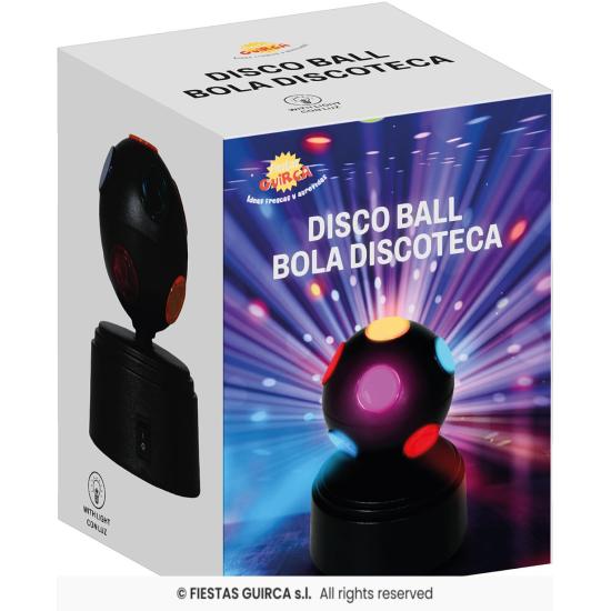 Bola de Discoteca LED Negra (9x9x12 cm) Bola de Discoteca LED Negra (9x9x12 cm)