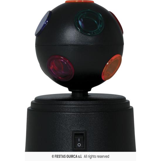 Bola de Discoteca LED Negra (9x9x12 cm) Bola de Discoteca LED Negra (9x9x12 cm)