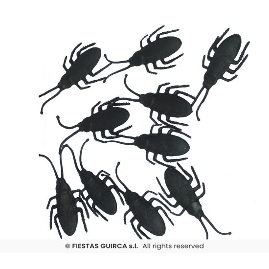 Bolsa 10 cucarachas 7 cms. Bolsa 10 cucarachas 7 cms.