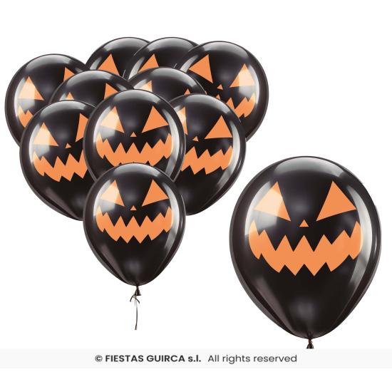 Bolsa 10 globos Fiesta Halloween 30 cms Bolsa 10 globos Fiesta Halloween 30 cms