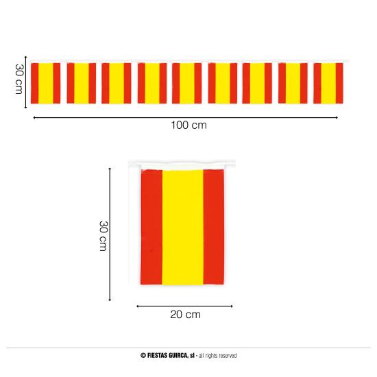 Bolsa 50m banderas regional . 20 x 30 cms Bolsa 50m banderas regional . 20 x 30 cms
