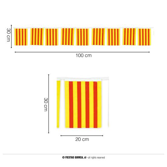Bolsa 50m banderas regional . 20 x 30 cms Bolsa 50m banderas regional . 20 x 30 cms