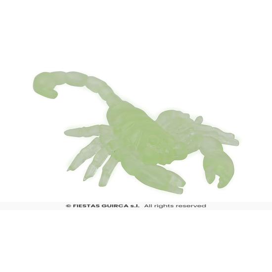 Bolsa 8 escorpiones glow in the dark, 5 cms. Bolsa 8 escorpiones glow in the dark, 5 cms.
