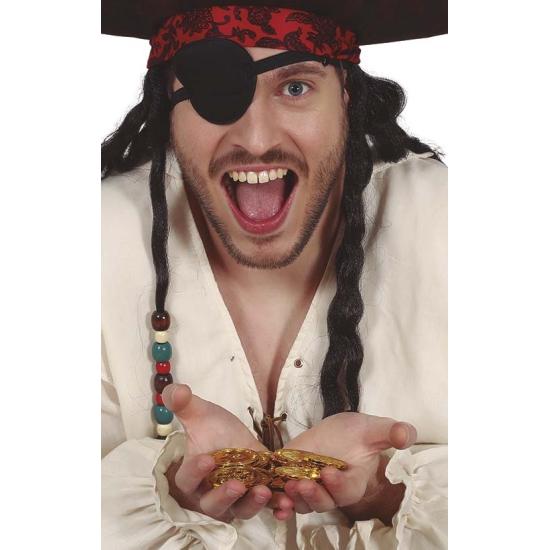 Bolsa de 25 Monedas Pirata con Calavera Bolsa de 25 Monedas Pirata con Calavera