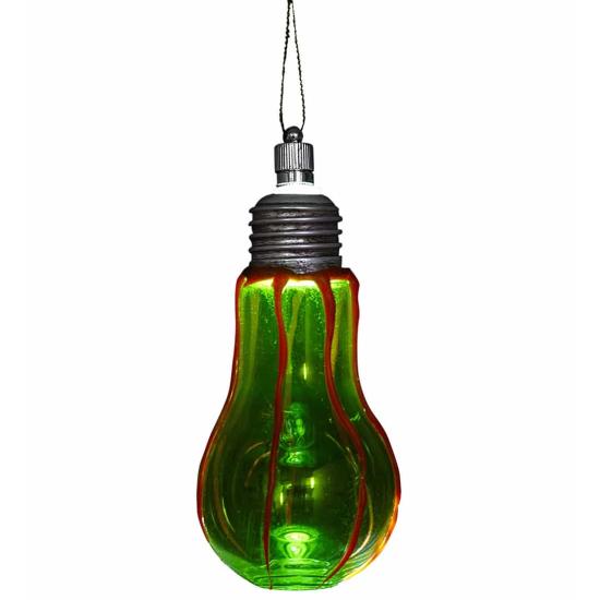 Bombilla Ensangrentada con Luz verde. ita Bombilla Ensangrentada con Luz verde. ita
