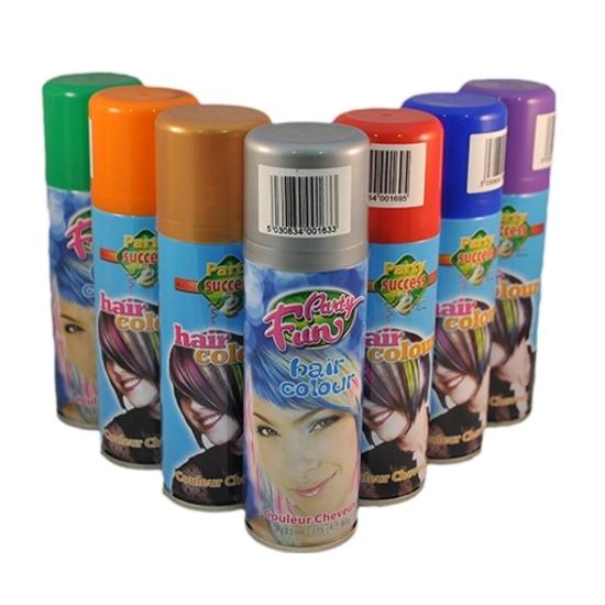 Bote 140 Spray Fluor para el Pelo 125 ml  Azul. Bote 140 Spray Fluor para el Pelo 125 ml  Azul.