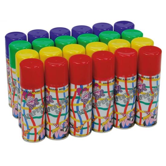 Bote 175 Spray serpentinas 83 ml Bote 175 Spray serpentinas 83 ml