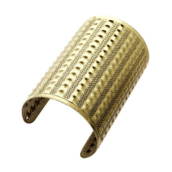 Brazalete Metálico Dorado con Tachuelas | Accesorio para Disfraz Egipcio, Romano o Griego – Widmann Brazalete Metálico Dorado con Tachuelas | Accesorio para Disfraz Egipcio, Romano o Griego – Widmann