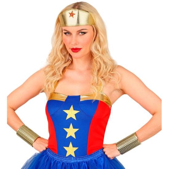 Brazalete Metálico Dorado con Tachuelas | Accesorio para Disfraz Egipcio, Romano o Griego – Widmann Brazalete Metálico Dorado con Tachuelas | Accesorio para Disfraz Egipcio, Romano o Griego – Widmann