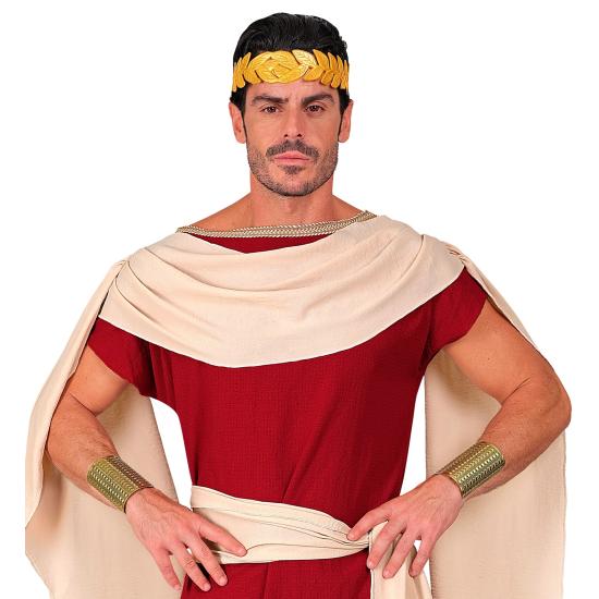 Brazalete Metálico Dorado con Tachuelas | Accesorio para Disfraz Egipcio, Romano o Griego – Widmann Brazalete Metálico Dorado con Tachuelas | Accesorio para Disfraz Egipcio, Romano o Griego – Widmann