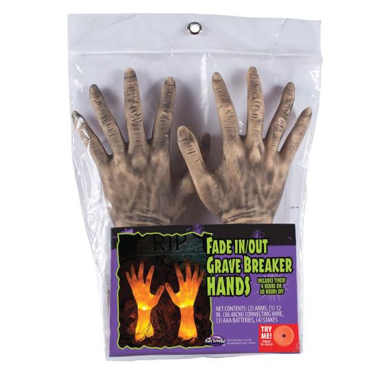 Brazos rompetumbas con aparición y desaparición gradual Brazos rompetumbas con aparición y desaparición gradual