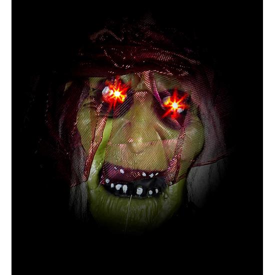 Bruja animada parlante con luz 183 cm Bruja animada parlante con luz 183 cm