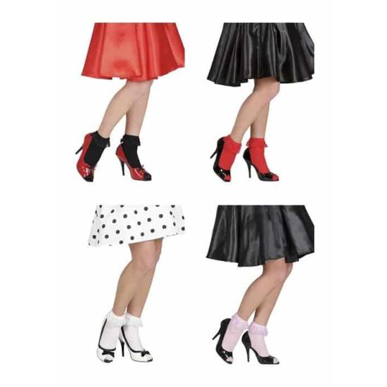 Calcetines con Volantes Años 50 Calcetines con Volantes Años 50