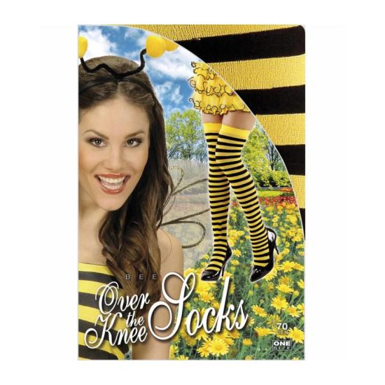 Calcetín alto Abeja 70 para disfraces Calcetín alto Abeja 70 para disfraces