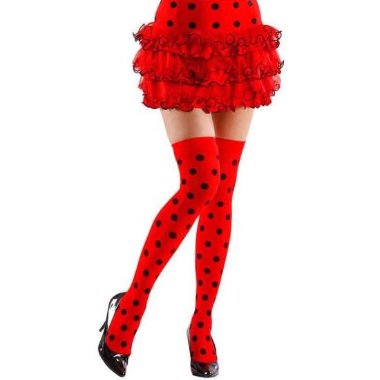 Calcetín Alto Mariquita 70 cm para disfraces Calcetín Alto Mariquita 70 cm para disfraces