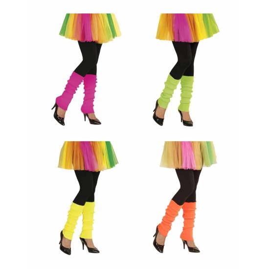 Calentadores Neón de Colores años 80 Calentadores Neón de Colores años 80