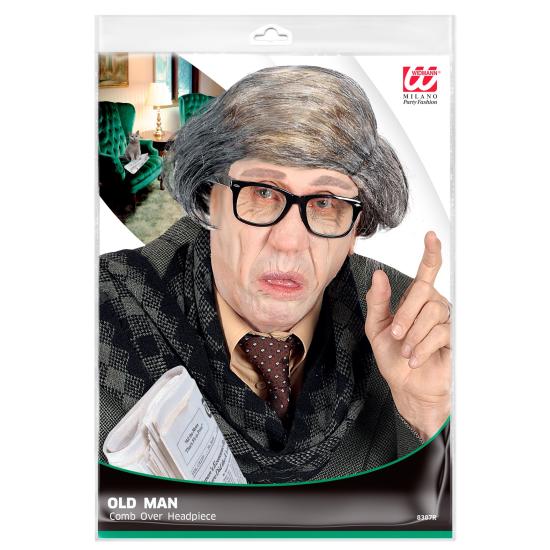 Calva con Pelo disfraces de Ancianos Calva con Pelo disfraces de Ancianos
