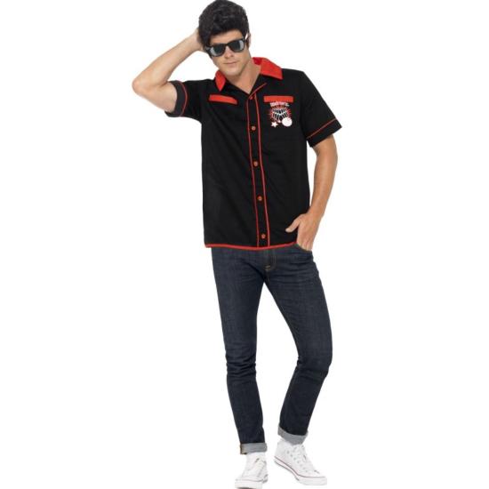 Camisa Bolos Años 50 para adulto Camisa Bolos Años 50 para adulto