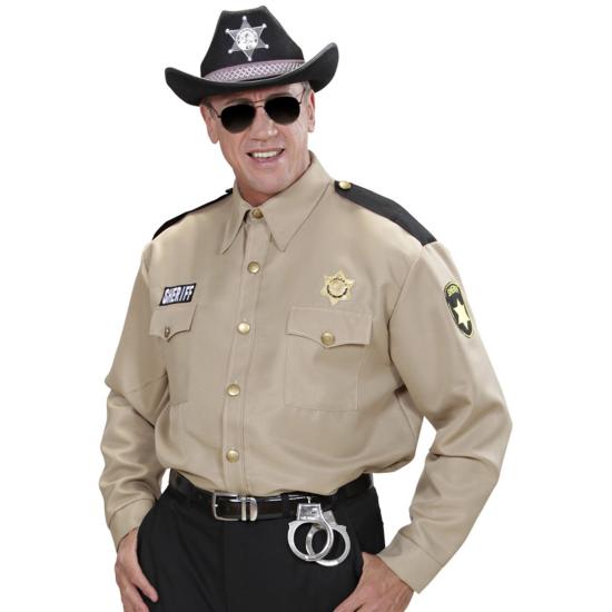 Camisa de Sheriff para adulto Camisa de Sheriff para adulto