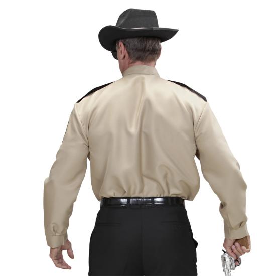 Camisa de Sheriff para adulto Camisa de Sheriff para adulto
