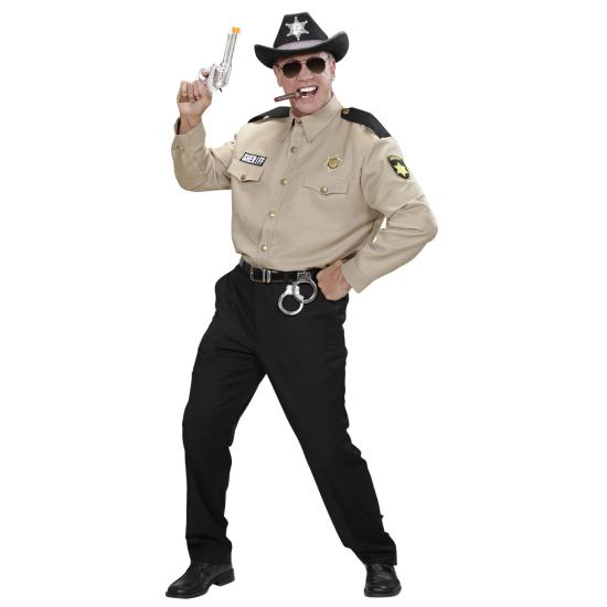 Camisa de Sheriff para adulto Camisa de Sheriff para adulto