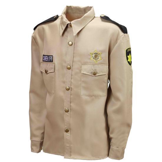 Camisa de Sheriff para adulto Camisa de Sheriff para adulto