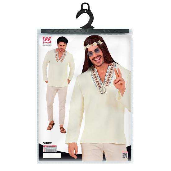 Camisa Hippie para Hombre - Estilo Años 60 y 70 Camisa Hippie para Hombre - Estilo Años 60 y 70