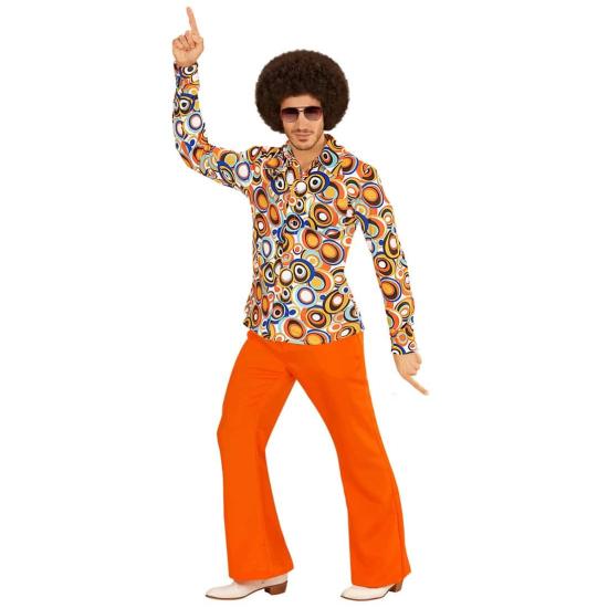 Camisa  Años 70 Bubbles Hombre Camisa  Años 70 Bubbles Hombre