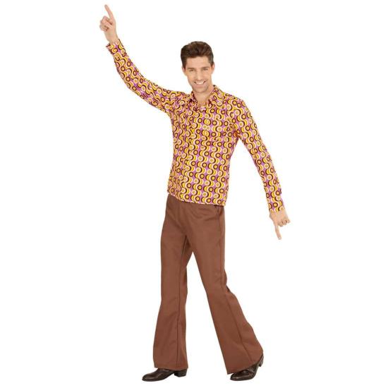 Camisa Años 70 Disc Hombre Camisa Años 70 Disc Hombre