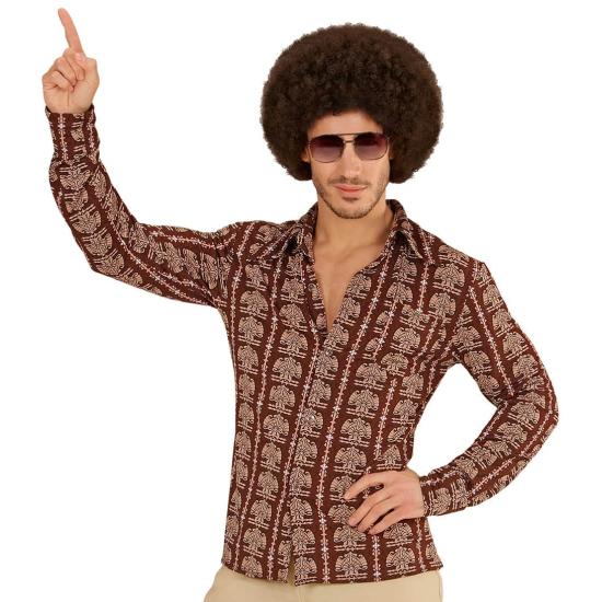 Camisa  años 70 adulto Old School Camisa  años 70 adulto Old School