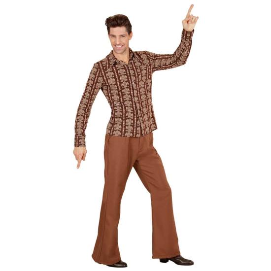 Camisa  años 70 adulto Old School Camisa  años 70 adulto Old School