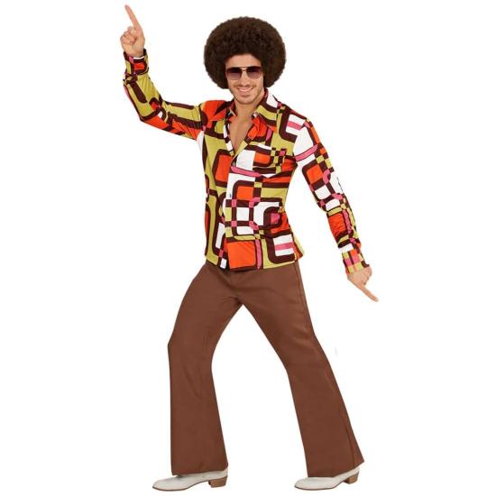 Camisa  años 70 adulto Tubes* Camisa  años 70 adulto Tubes*