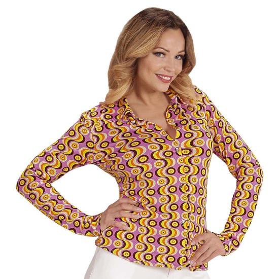 Camisa Mujer Años 70 Dics Camisa Mujer Años 70 Dics
