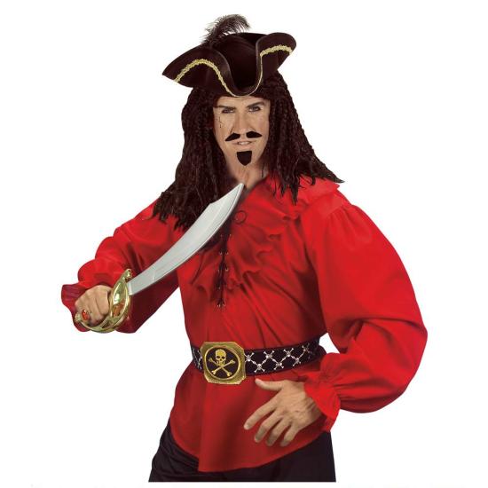 Camisa Pirata / Renacentista Roja hombre . Camisa Pirata / Renacentista Roja hombre .