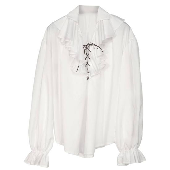 Camisa Pirata/Renacentista blanca de hombre Camisa Pirata/Renacentista blanca de hombre