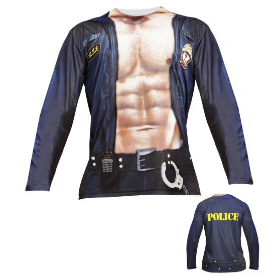 Camisa Policía Sexy para adulto Camisa Policía Sexy para adulto