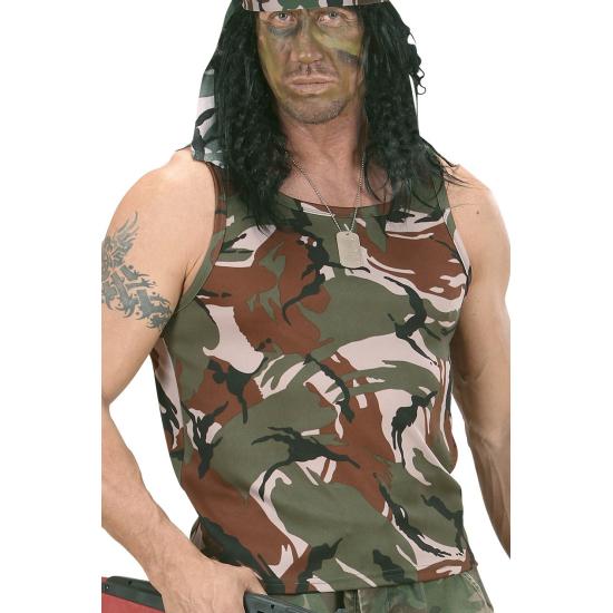 Camiseta Soldado Camuflaje  Tirantes Camiseta Soldado Camuflaje  Tirantes