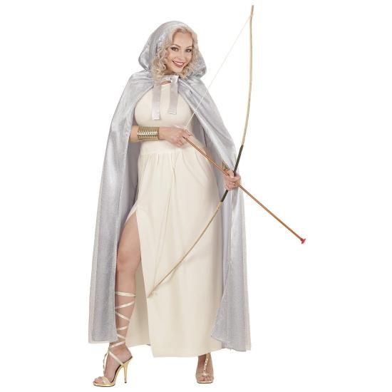 Capa Blanca Capucha Fantasía Capa Blanca Capucha Fantasía