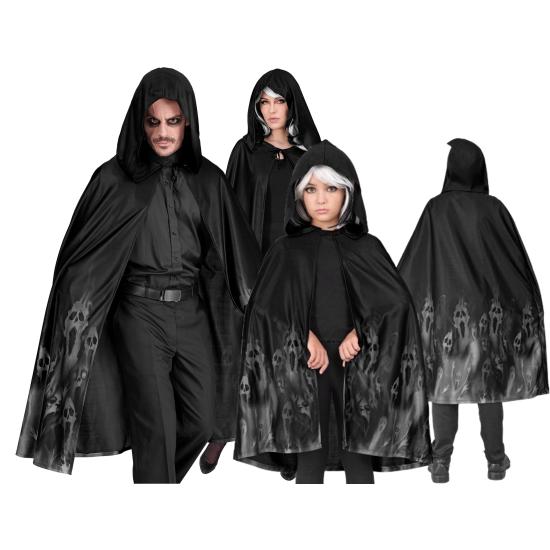 Capa Fantasmas con capucha – Disponible en 75 cm, 90 cm y 120 cm Capa Fantasmas con capucha – Disponible en 75 cm, 90 cm y 120 cm