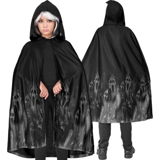 Capa Fantasmas con capucha – Disponible en 75 cm, 90 cm y 120 cm Capa Fantasmas con capucha – Disponible en 75 cm, 90 cm y 120 cm