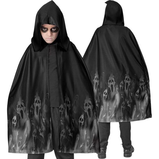 Capa Fantasmas con capucha – Disponible en 75 cm, 90 cm y 120 cm Capa Fantasmas con capucha – Disponible en 75 cm, 90 cm y 120 cm